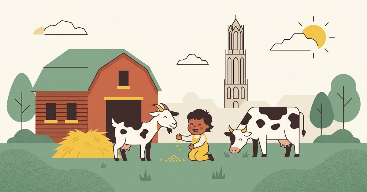 Kinderboerderijen in en rond Utrecht: de complete gids